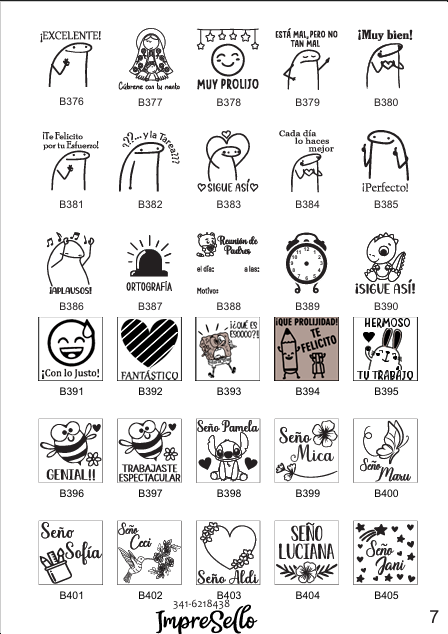 Producto - CATÁLOGO DE SELLOS - 7