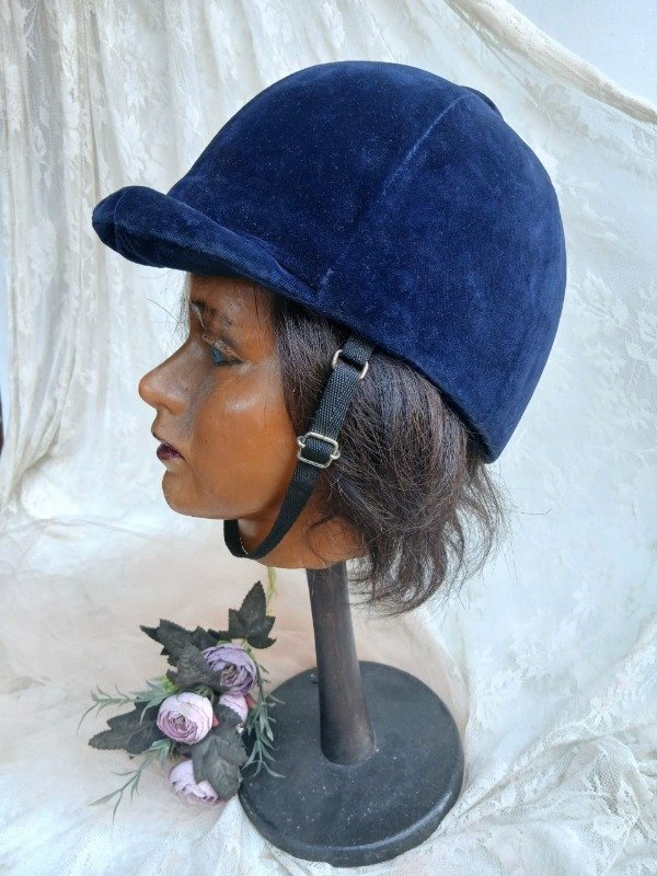 Producto - Casco de Equitación color azul - 1