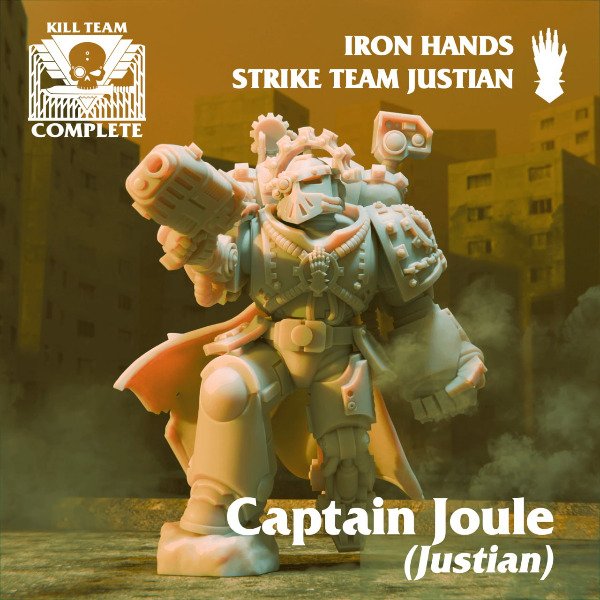 Producto - Capitan Joule - Ironhands Marines