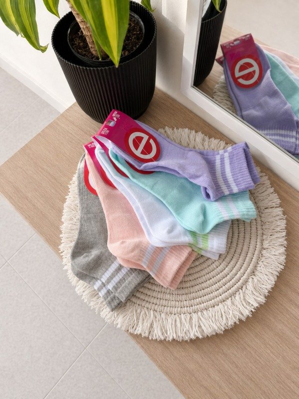 Producto - Medias 3/4 lisas doble linea