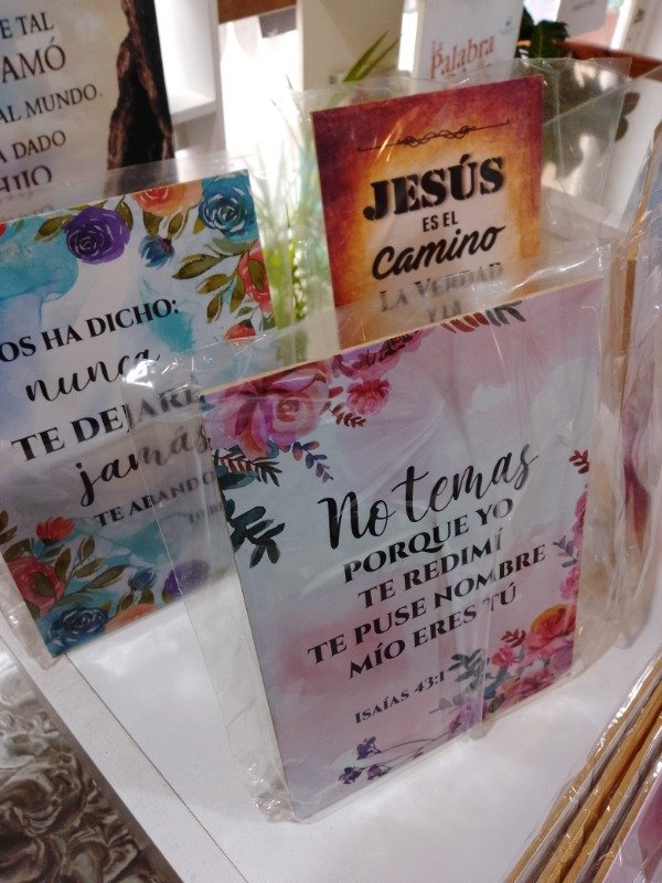 Producto - CUADROS con pie para escritorio oficina iglesia 15 x 20