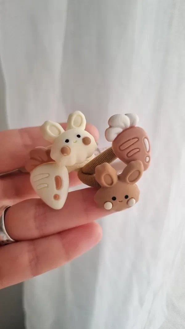 Producto - Chuflos conejito y zanahoria 2 colores