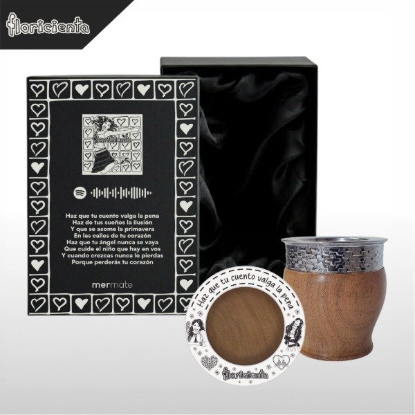 Producto - BOX MATE CON BOMBILLA Y CAJA DE PRESENTACIÓN EXCLUSIVO FLORICIENTA - 4