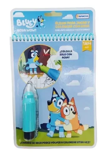 Producto - Pintar con agua, reutilizable Bluey