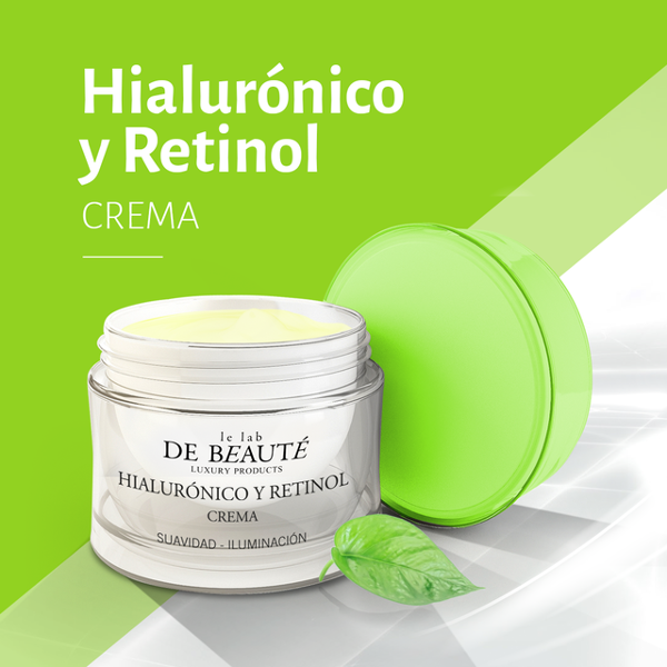 Producto - Crema con Ácido Hialurónico y Retinol 50 gr