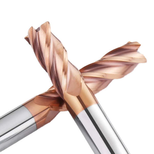 Producto - fresa de metal duro diametro 4  4 filos  55rc