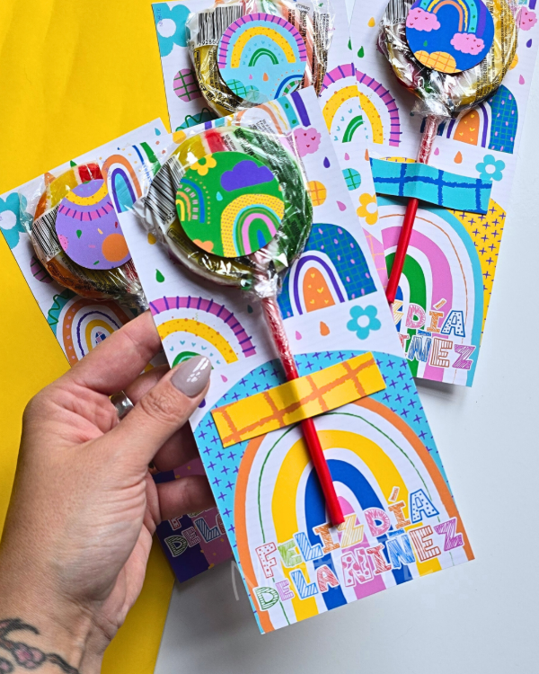 Producto - KIT IMPRIMIBLE PORTA PALETAS DIA DE LA NIÑEZ