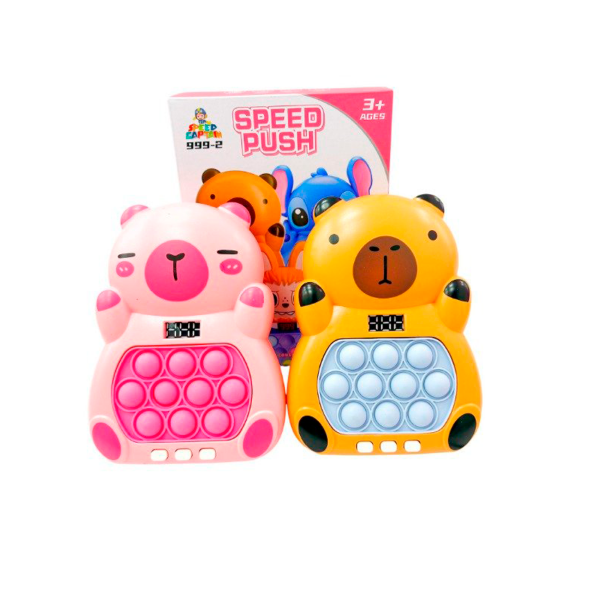 Producto - POP IT CAPIBARA CON SONIDO  X3