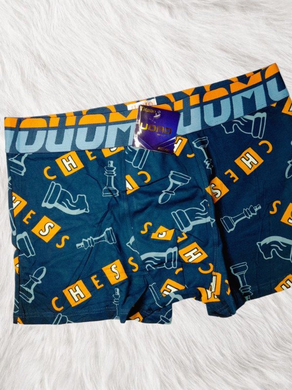Producto - Boxers Uomo - Diseño ajedrez