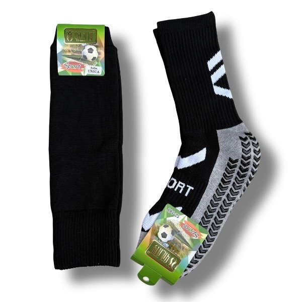 Producto - Tenis Antideslizantes + Polainas Futbol - Niños