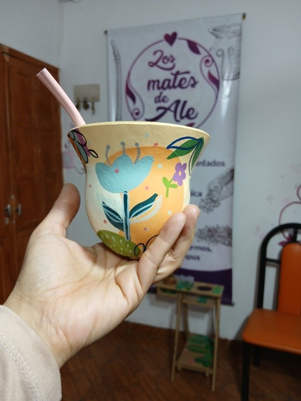 Producto - Mate de calabaza "ARTE" - 3