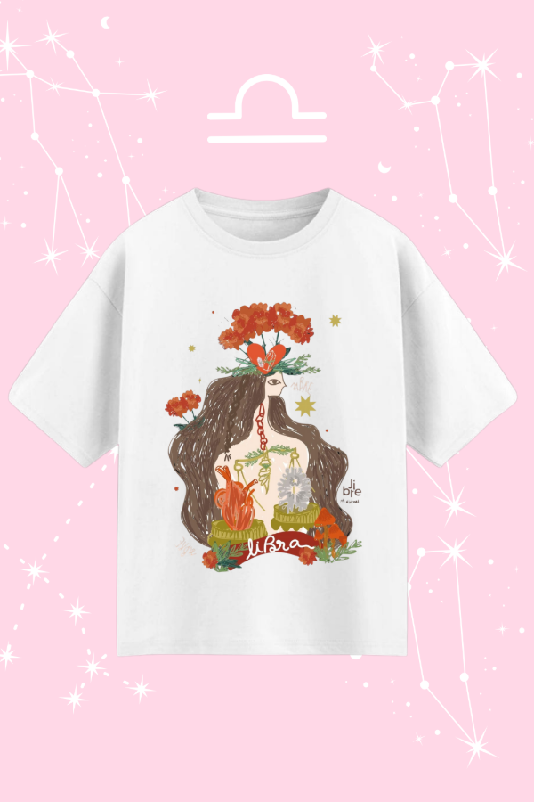 Producto - Remera oversize  "LIBRA"