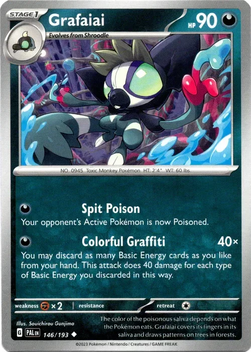 Producto - Grafaiai - 146/193 - Paldea Evolved