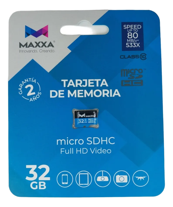 Producto - Memorias de 32gb Maxxa