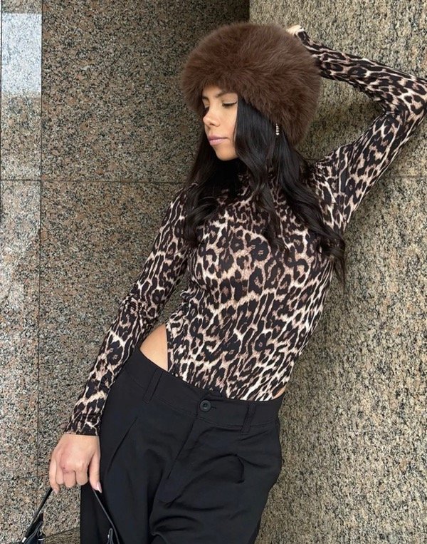 Producto - BODY MEDIA POLERA PRINT PIEL DE ELEFANTE