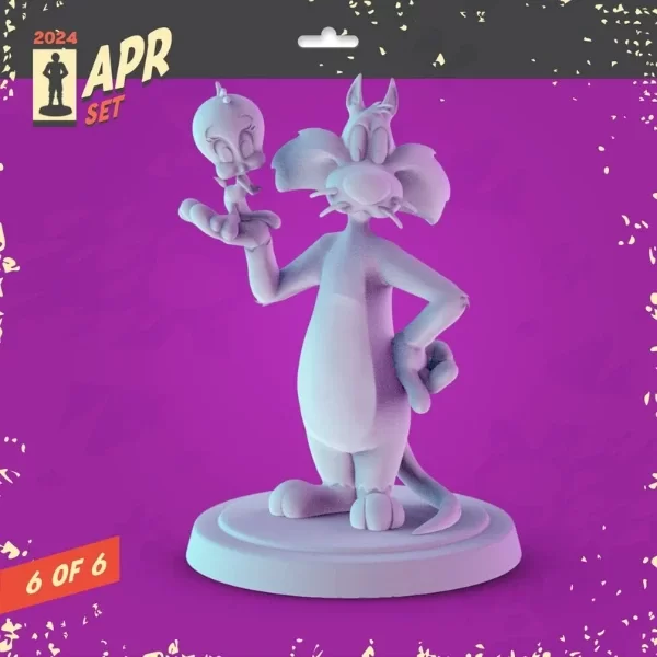 Producto - El gato Silvestre y Piolín - Looney Toons