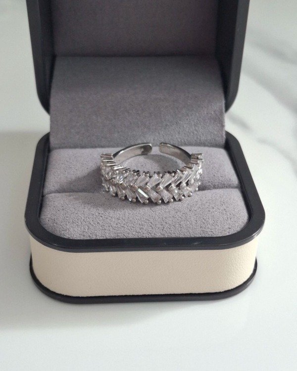 Producto - Anillo Roma Plateado