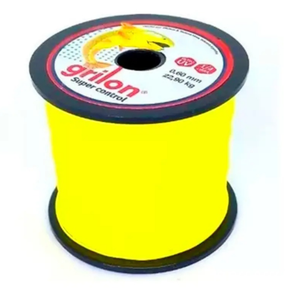 Producto - Carga de Tanza Grillon Bobina - Amarillo Fluo 0,50 - 100m
