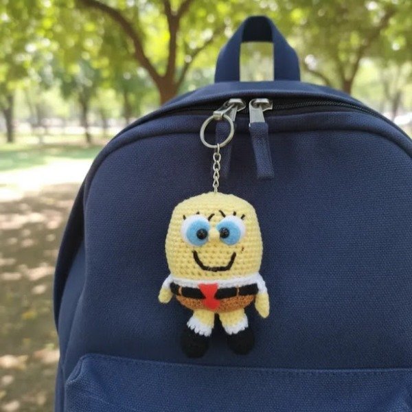 Producto - Llavero crochet Patricio Estrella