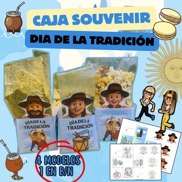 Producto - CAJA SOUVENIR. DÍA DE LA TRADICIÓN