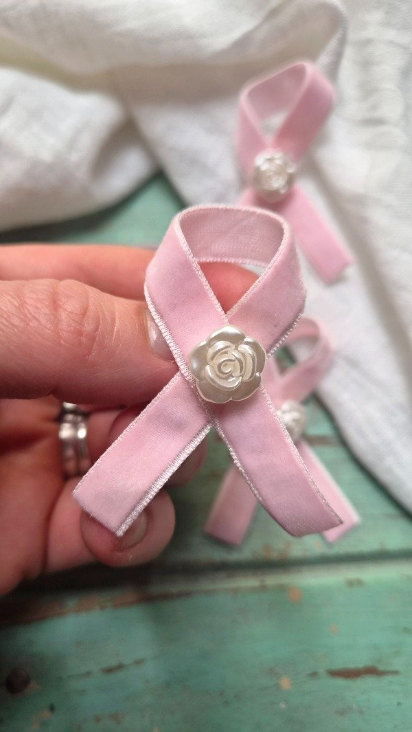 Producto - Prendedor Lazo Rosa Alegria - 0