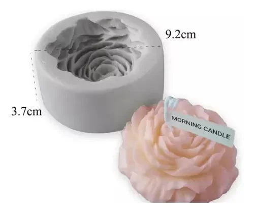 Producto - MOLDE PEONIA GRANDE (GRIS) 3687