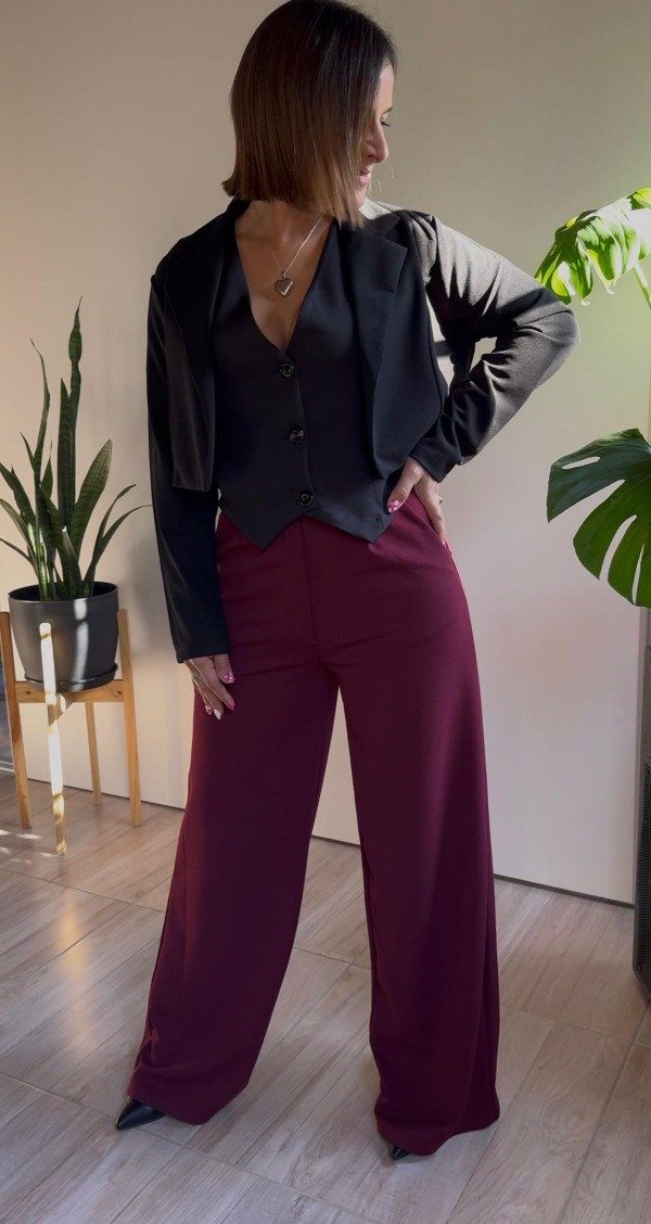 Producto - Pantalon sastrero palazo - 3