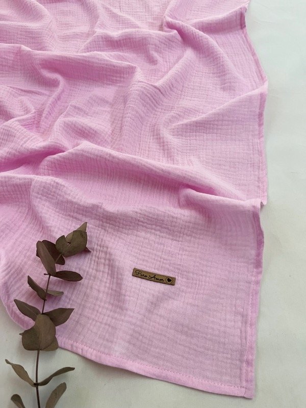 Producto - Manta baby cotton rosa
