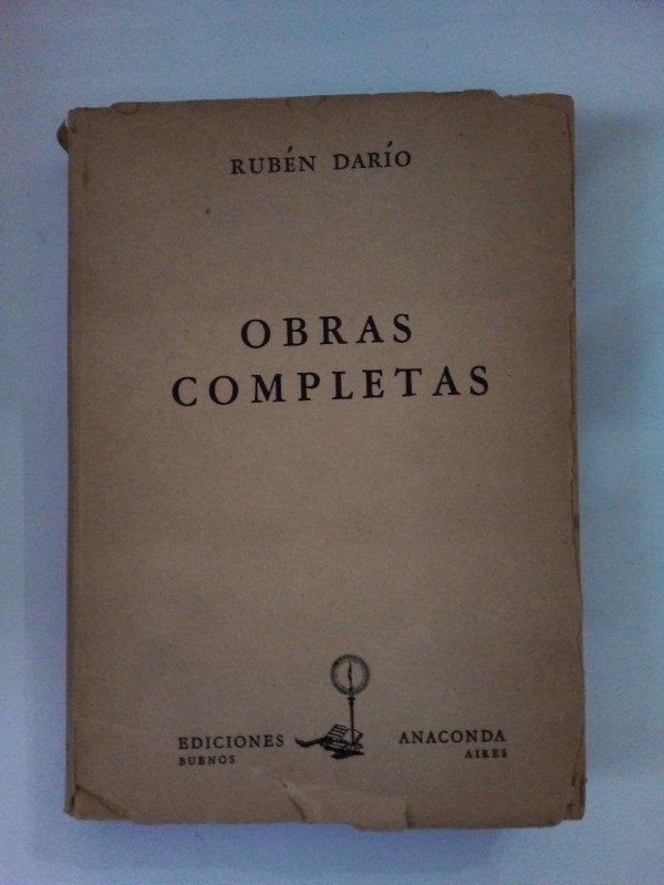 Producto - Obras completas - Rubén Darío - Anaconda 1949