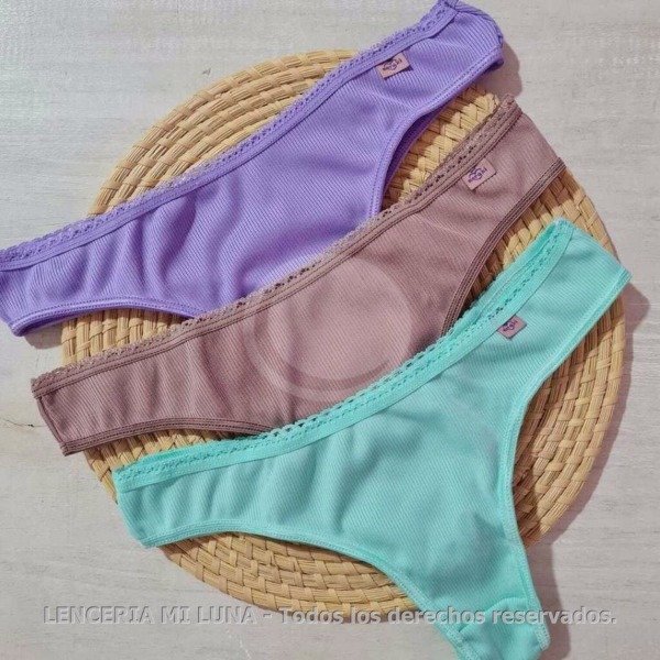 Producto - PACK X 3 LESS DE MORLEY COLORES PASTELES