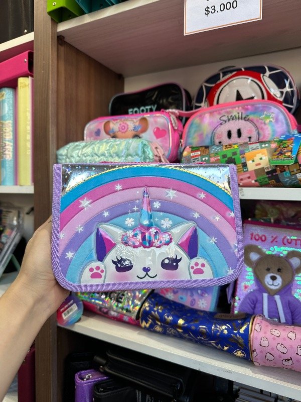 Producto - Cartuchera Footy Gatiunicornio 1 piso