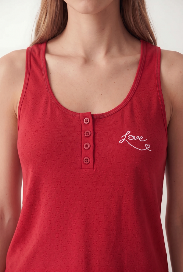 Producto - MORNING HAZE PIJAMA MUSCULOSA Y SHORT - 2
