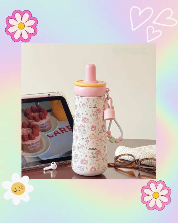 Producto - Botella Térmica Gatitos Kawaii - 0