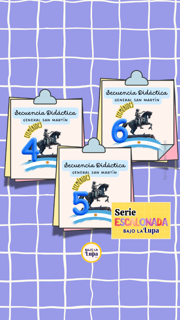 Producto - Secuencias Escalonadas San Martín Segundo Ciclo