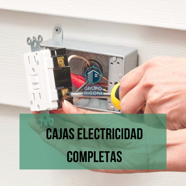 Producto - CAJAS ELECTRICIDAD COMPLETAS-Valor por unidad