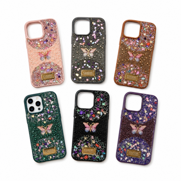 Producto - FUNDA MARIPOSA BRILLITOS
