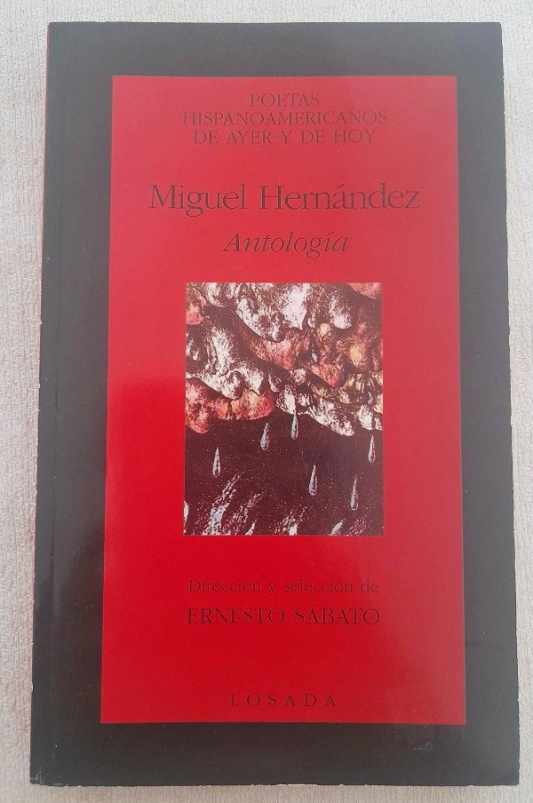Producto - Antología Miguel Hernandez - Losada - Poetas Hispanoamericanos