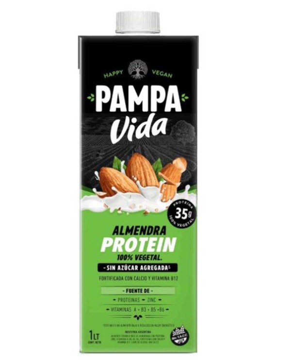 Producto - Pampa Vida leche de almendras Protein s/a
