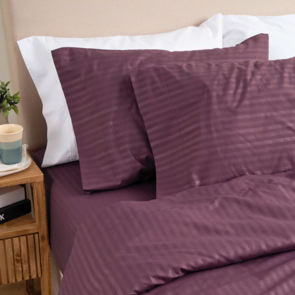 Producto - Juego de Sábanas 11/2 Plazas 600 Hq Oxford Luxe