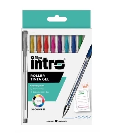 Producto - Birome Filgo Intro x10 Glitter