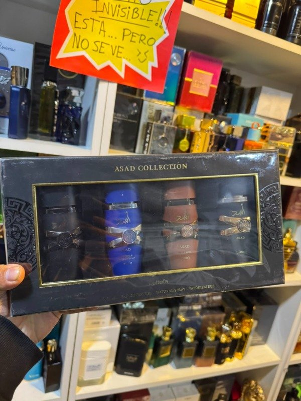 Producto - Kit Lattafa Asad 25ml x 4pcs