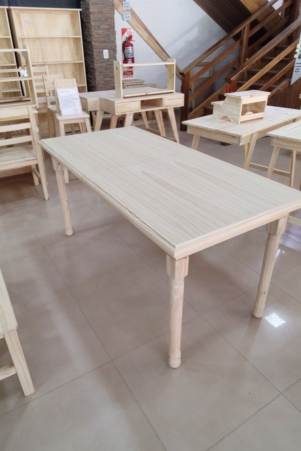 Producto - Mesa de Pino Extensible (redonda y Rectangular)