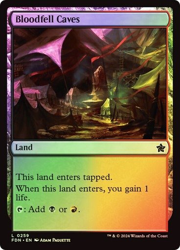 Producto - Bloodfell Caves Foil  Foundations