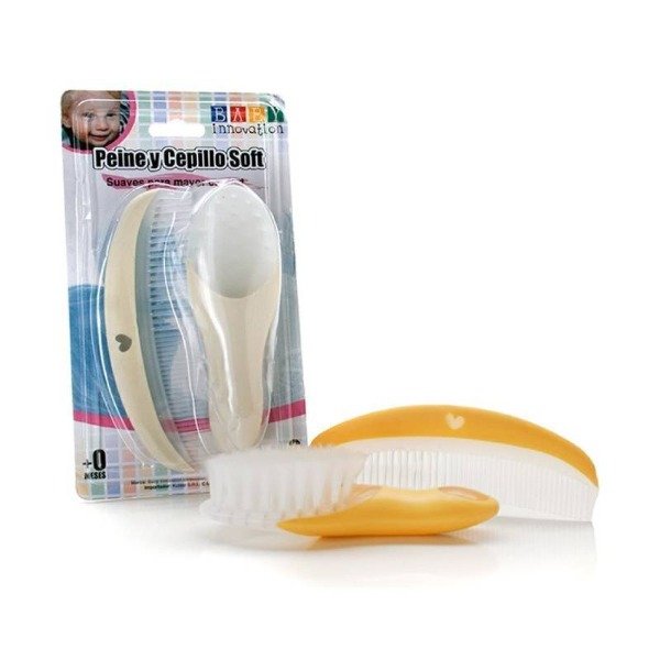 Producto - Set de cepillo y peine de cerdas (BABY INNOVATION)