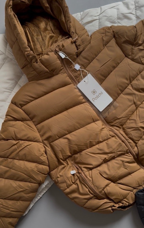 Producto - Puffer capucha sin piel