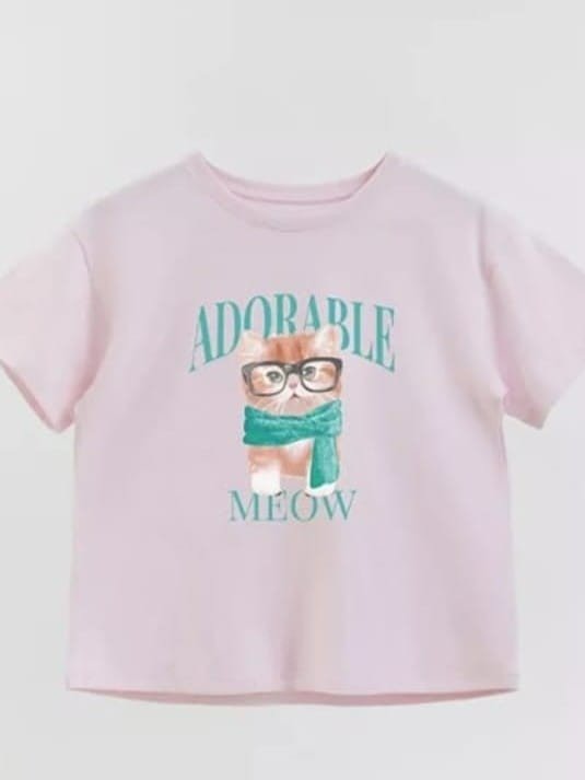 Producto - Remera overside algodón adorable