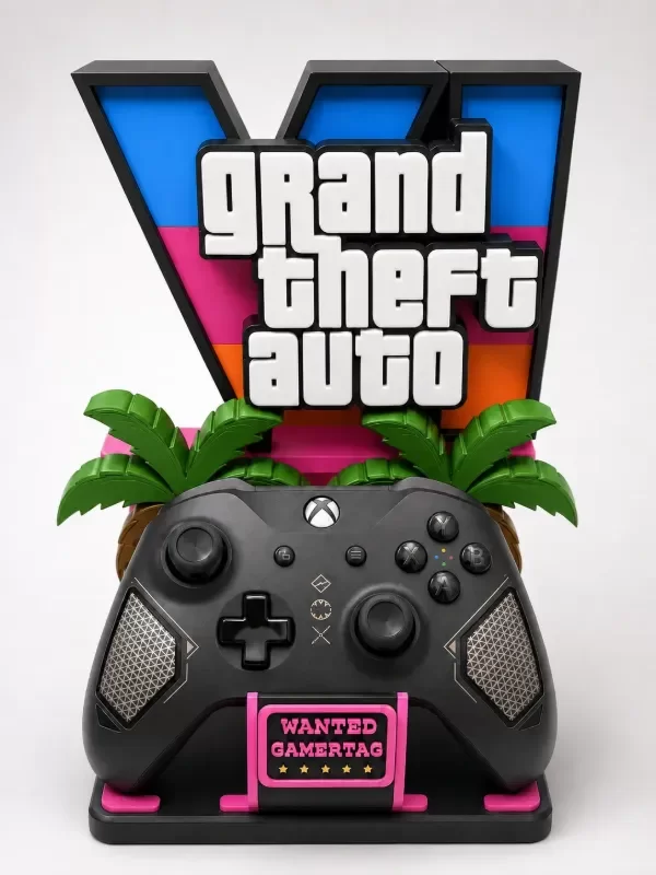 Producto - Soporte GTA VI para Joystick PS5 o XBOX - 2
