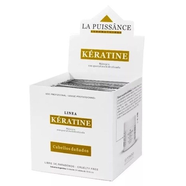 Producto - Tratamiento capilar en sobres de keratina x 15gr