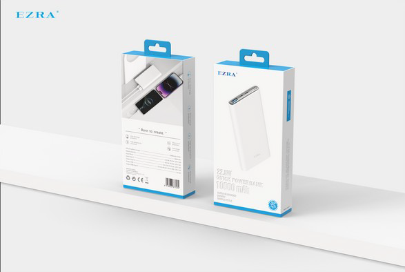 Producto - Cargador Portátil Ezra de 22.5W - 10000mAh Salida 1USB - 2C-C PB78.