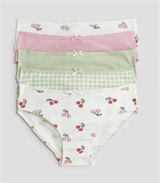 Producto - Pack x5 bombachas HYM talle 6-8 años